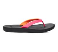 Sanuk Womens Cosmic Shores | Water Resistant Flip Flops for Women | EVA Footbed With Arch Support | Women's Beach Sandals, Hot Pink, 7 UK