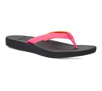 Sanuk Womens Cosmic Shores | Water Resistant Flip Flops for Women | EVA Footbed With Arch Support | Women's Beach Sandals, Hot Pink, 7 UK