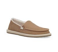 Sanuk Women's Donna Cord Chill Loafer, Tan, 6 UK