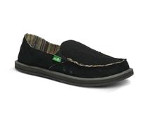 Sanuk Women's Donna Hemp, Black, 7 UK