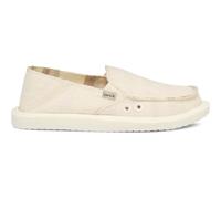 Sanuk Womens Donna Hemp Loafers | Womens Shoes | Slip On Shoes for Women | Women's Slip-on Loafers | Memory Foam Footbed, White, 5 UK