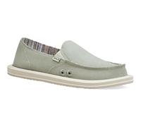 Sanuk Women's Donna Hemp, Olive Grey, 8 UK