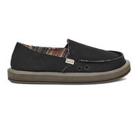 Sanuk Women's Donna Soft Top Hemp Loafer, Black 1, 6 UK