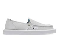 Sanuk Womens Donna Soft Top Hemp Loafers | Womens Shoes | Slip On Shoes for Women | Women's Slip-on Loafers | Memory Foam Footbed, Grey, 8 UK