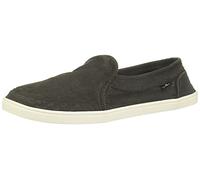 Sanuk Women's Pair O Dice Flat, Washed Black, 8 UK