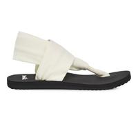 Sanuk Women's Sling Soft Top Sandal, White Black, 5 UK
