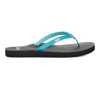 Sanuk Women's Yoga Joy Flip-Flop, Scuba Blue, 7 UK