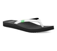 Sanuk Women's Yoga Joy Flip Flop, White, 6 UK