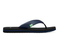 Sanuk Women's Yoga Mat Flip-Flop, Navy, 9 UK