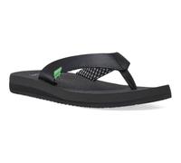 Sanuk Women's Yoga Mat Flip Flops, Ebony, 9 UK