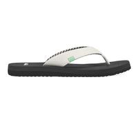 Sanuk Women's Yoga Mat Flip Flops, White, 6 UK