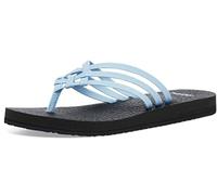 Sanuk Women's Yoga Sandy Flip-Flop, Clear Sky, 8 UK