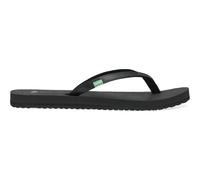 Sanuk Women's Yoga Spree 4 Flip Flop, Black, 6 UK