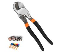 Sanuke Cable Cutters, High Leverage Cable Cutter Heavy Duty Industrial Strength Electrical Wire Cutters for Cutting Aluminum Copper Communication Cables