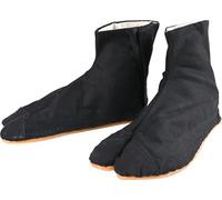 SANURAITABI Samurai Jikatabi Outdoor Tabi Japanese Outdoor Ninja Shose (Black, UK Footwear Size System, Adult, Men, Numeric, Medium, 6.5)