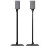 Sanus BSSU2-B1 Universal Speaker Stands for Speakers up to 10 lbs, Pair in black