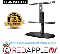 SANUS FTVS1 Universal TV Pedestal Stand Swivel Base 32-65 Inch Screens