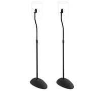 Sanus HTB3-B1 26"-39" Adjustable Speaker Stands for Satellite Speakers up to 4 lbs