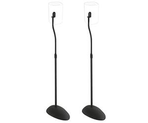 Sanus HTB3-B1 26"-39" Adjustable Speaker Stands for Satellite Speakers up to 4 lbs