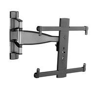 Sanus Premium Full Motion TV Wall Mount for 32" - 55" TVs - Stainless Steel Finish with FluidMotion Design for Smooth Extension, Tilt,