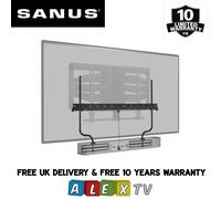 SANUS SASB1 Black Universal Soundbar TV Mount Depth Adjustable Holds up to 9KG