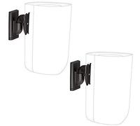 Sanus Universal Speaker Wall Mount for Small Speakers Compatible with Bose, Harmon Kardon, JBL, KEF, Klipsch, Roku, Polk, Sony & Others - Pair