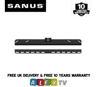 Sanus VLL61-B2 Fixed TV Wall Bracket For 47 to 80 inch TV's, Black