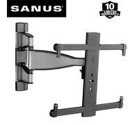 Sanus Premium Full Motion TV Wall Mount for 32" - 55" TVs - Stainless Steel Finish with FluidMotion Design for Smooth Extension, Tilt,