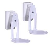 Pair Sanus WSWME12 Sonos Era 100 White Adjustable Speaker Wall Mounts