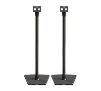 Sanus WSS22-B2 Wireless Speaker Stands designed for Sonos One, Play:1 and Play:3 - Pair (Black)