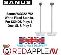 Sanus WSS22-W2 For SONOS Play: 1, One, SL and Play: 3 Pair White