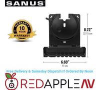 Sanus WSSCAM-B2 Wall Mounting For Sonos® Amp Behind TV Bracket Slim Design