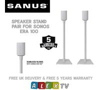 Sanus Fixed Height Speaker Stands for Sonos Era 100 Pair WSSE12