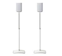 SANUS WSSE1A2 Adjustable Speaker Stands for Sonos Era 100 Pair Black/White