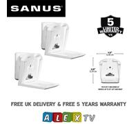 Adjustable Speaker Wall Mount designed for the Sonos Era 300™ (Pair) White