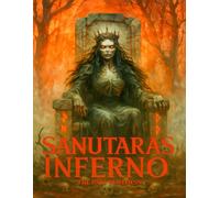 Sanutara´s Inferno The Pale Stillness: A Sanutaras Book of Shadows - a horror colouring book for adults from the coldest corners of the mind