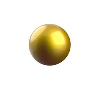 SANWA 34mm/1.34in Trackball, Replacement Ball for Logitech m575, m570, MX Ergo, Perixx, Kensington, Elecom, and Other Compatible Trackball Mouse, Glossy Yellow