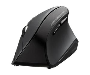 SANWA Bluetooth Ergonomic Mouse, Silent Click, 55° Vertical Ergo Mouse Wireless, 800/1200/1600 DPI, 3 Programmable Buttons, Optical Computer Mice, Compatible with Mac, Windows, PC, Laptop, Chrome