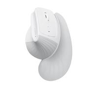 SANWA Wireless Ergonomic Mouse for Large Hands, Silent Click Vertical Mice with Wrist Rest, 1000-4000 DPI, 3-Device Connect (2.4G + 2 Bluetooth 5.4), Compatible with Mac, Windows, Laptop, PC, White
