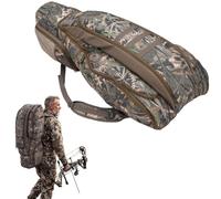 Sanwuta Soft Crossbow Case Narrow Limb Crossbow Backpack Padded Archery Gear Bag Water Resistant Hunting Bow Carrier with Bolt Storage and Adjustable Straps for Outdoor Hunting Shooting