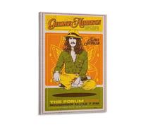 SANWYA George Harrison 1974 Retro Music Poster Posters Bedroom Celebrity Decorative Paintings Frame-style 12x18inch(30x45cm)