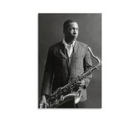 SANWYA One of The Greatest Discoveries in Jazz History John Coltrane Posters Canvas Art Posters And Wall Art Paintings Unframe-style-1 08x12inch(20x30cm)