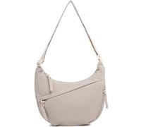 Sanxiner Crescent Crossbody Bags for Women Nylon Slouchy Sling Hobo Bag,Spacious Dumpling Shoulder Handbag Cross Body Purses, 1-beige New