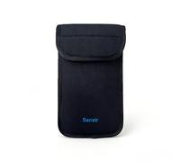 Sanxir Faraday Bag for Phones - Premium Signal Blocking Pouch, Maximum Protection Phone Sleeves for Everyday Carry. WiFi, Bluetooth, EMF, RFID & GPS Blocker. (Black)