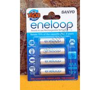 Sanyo Eneloop AAA 4 Pack Batteries