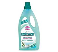Sanytol Disinfectant Cleaner Floors and Surfaces degreases and cleanses Eucalyptus 1l (Set of 3)