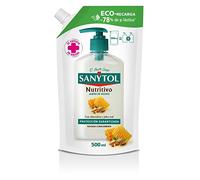 Sanytol Eco Refillable Hand Soap, Nourishing with Natural Ingredients, Moisturises and Repairs - Full Protection from External Agents - High Resistance Container