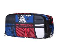 SANYUANHE Unisex Pencil Case with Spider Motif, Spider Design Pen Bag Children, Cartoon Spider Web with Zip, Large, for Students, School Starter Sets, Offices, School Supplies and Portable