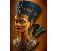 SanZez 1000 Piece Jigsaw Puzzle - Egyptian Queen Africa Indian Women, Paper Material, Antique Style, 70x50CM, 1000 Pieces, 1 Set, All Ages