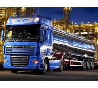 SanZez 5D Diamond Painting Kit, Diamond Painting Kit for Adults Rhinestone Truck Bar Wall Decor 40x40cm